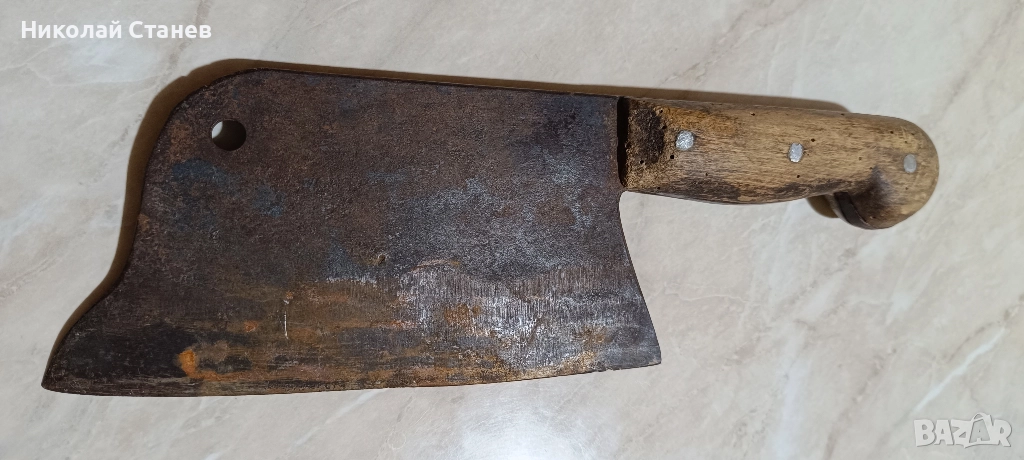 Продавам стар сатър от стомана 65Г, снимка 1