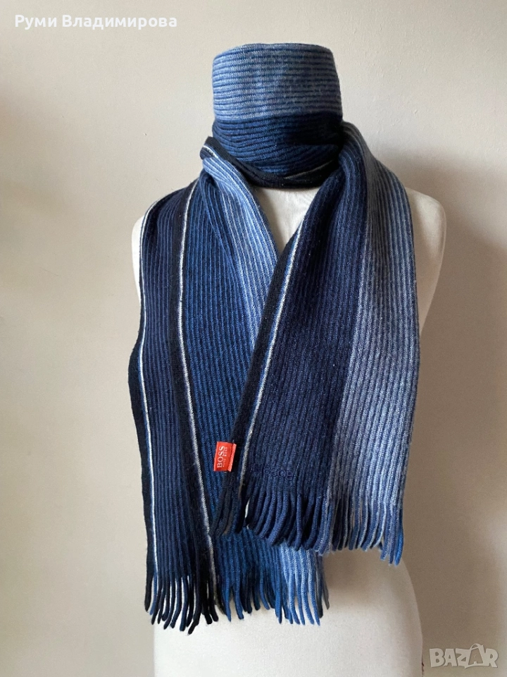 Мъжки шал Hugo Boss, снимка 1