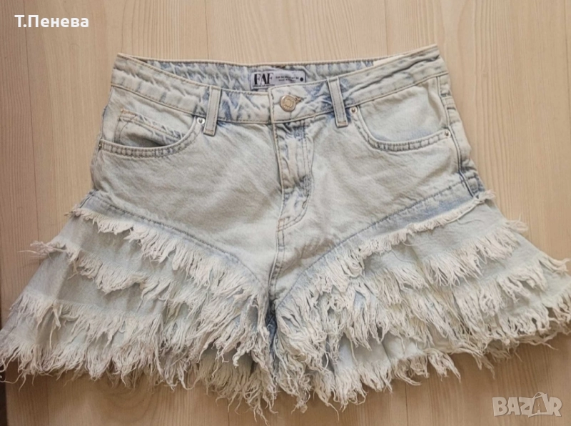 Къси дънки в светло синьо, снимка 1