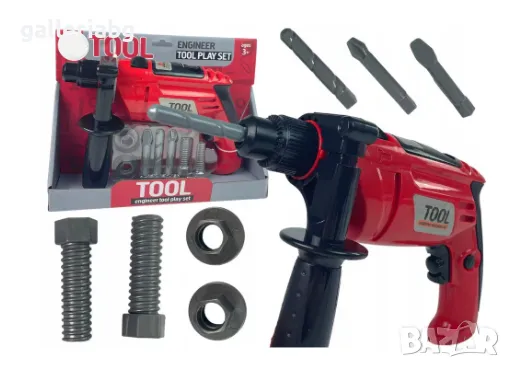 Комплект бормашина + аксесоари за играчки, снимка 1