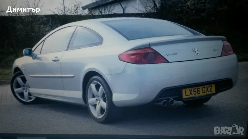 Peugeot 407 Coupe, задна броня, капаци, калници, врати, снимка 1