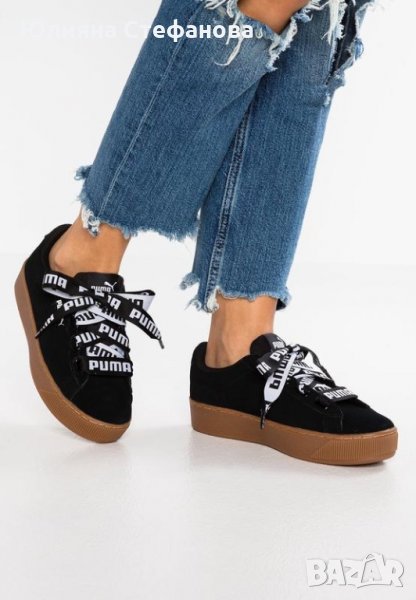 Оригинални Puma Shoes Puma Vikky Platform Ribbon Mu , снимка 1