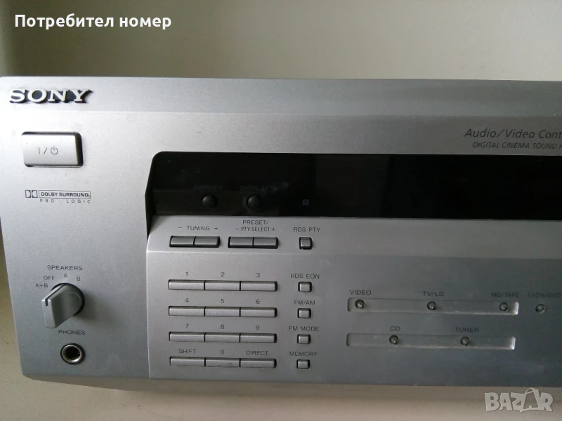 ресивър, усилвател SONY STR-DE435, снимка 1