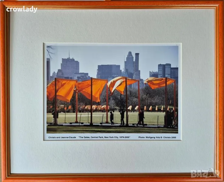 Христо Явашев Christo 2005 Портите Сентръл парк Ню Йорк 1979–2005 2, снимка 1