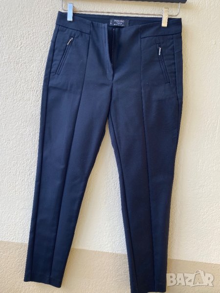 Черен панталон MANGO - S, снимка 1