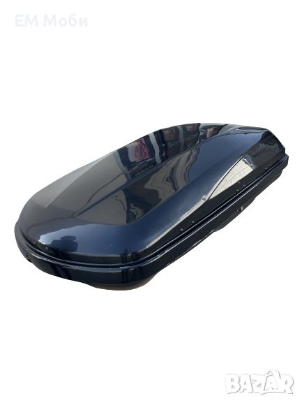 Автобокс Кутия Багажник за Автомобил 380л черен 152х70х35см, снимка 1