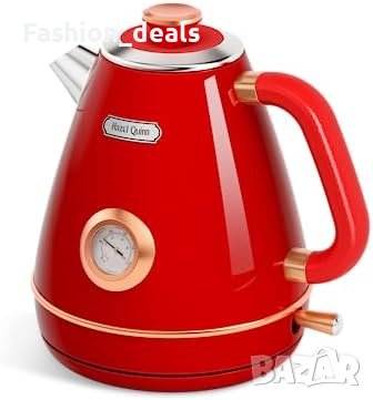 Нова Електрическа безжична кана 1,7 литра 2200W топла вода бързо нагряване Чайник, снимка 1