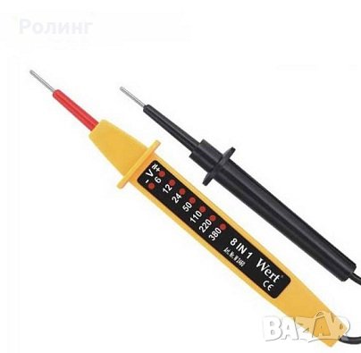Тестер за напрежение 8 в 1/Код; 2460W, снимка 1