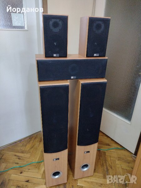 Тонколони Pure Acoustics ЕX Series и ресивър Sony STR-DE698, снимка 1