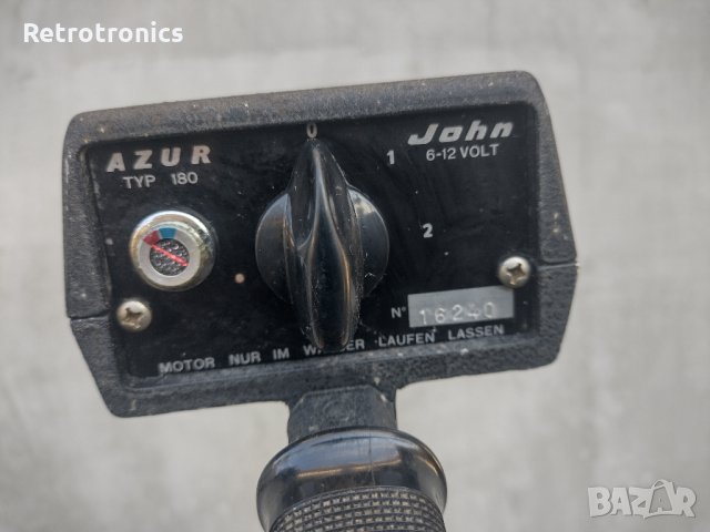 AZUR 180 JOHN електрически извънбордов двигател, снимка 8 - Воден транспорт - 35099302