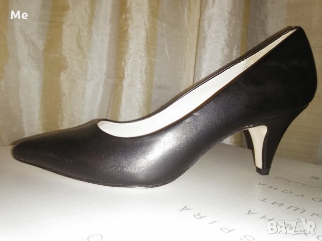 Mango нови обувки черни 36 размер, снимка 2 - Дамски обувки на ток - 29235050