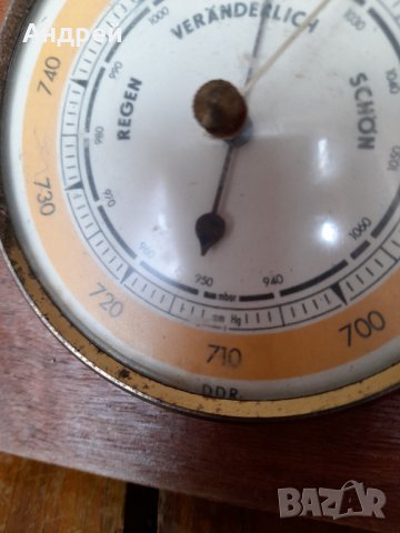 Стар Барометър #3, снимка 5 - Антикварни и старинни предмети - 34054789