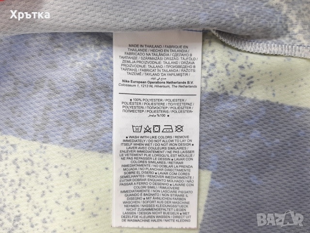 Nike Tennis Court Dry - Оригинална мъжка спортна тениска р-р XL, снимка 5 - Тениски - 52425111