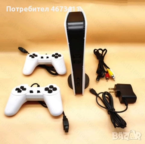Мини конзола с 2 джойстика и 200 вградени игри PST1, снимка 4 - Игри за PlayStation - 52751145