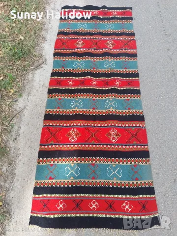 Ръчно тъкана пътечка, снимка 3 - Килими - 56144630