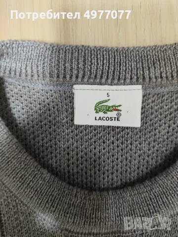 пуловер на Lacoste, снимка 4 - Пуловери - 56467264