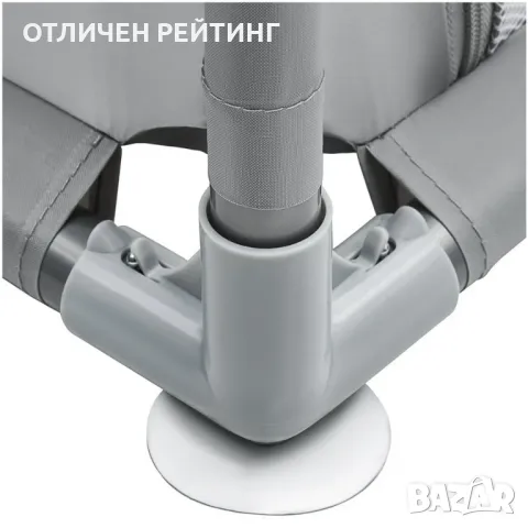 Голяма Кошара За Игра на деца вкъщи , 120 х 180 см, Сива, снимка 5 - Кошарки - 47573300