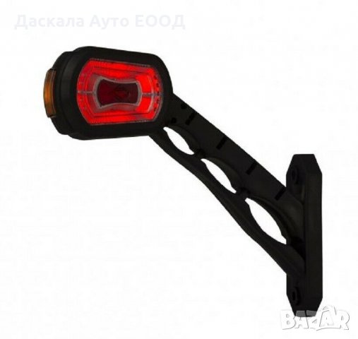 1 бр. Неон ЛЕД LED рогчета косо бяло-червено-жълто 12-24V , Полша, снимка 3 - Аксесоари и консумативи - 35557452