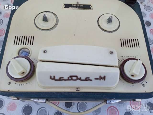 Лампов магнетофон Чайка-М 1964г, снимка 2 - Декове - 38808827