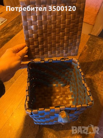Плетени ратанови кошнички, снимка 3 - Декорация за дома - 40737148