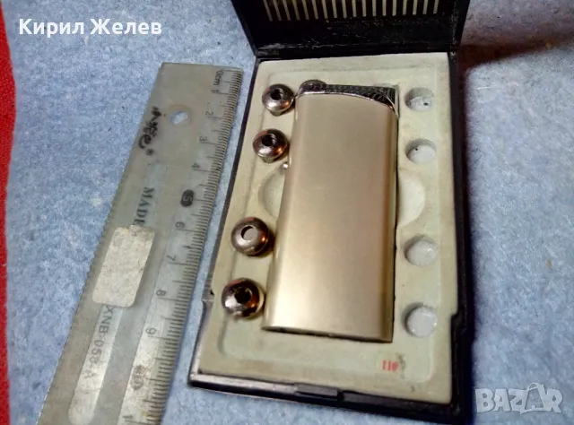 HUO WANS Маркова ВИНТИДЖ МОДЕЛ ГАЗОВА ЗАПАЛКА с КУТИЙКАТА й 41035, снимка 5 - Запалки - 47610348