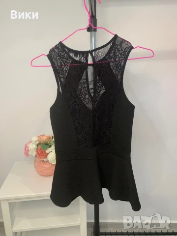 Дамски топ размер М, но е подходящ и за S, снимка 5 - Корсети, бюстиета, топове - 50918273