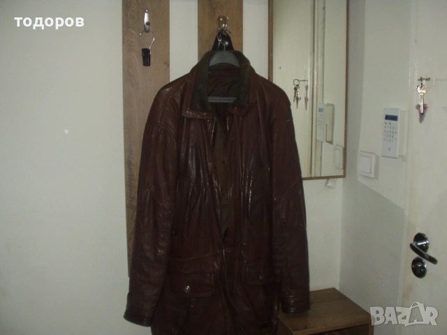 мъжки балтон и кожено палто лицева кожа