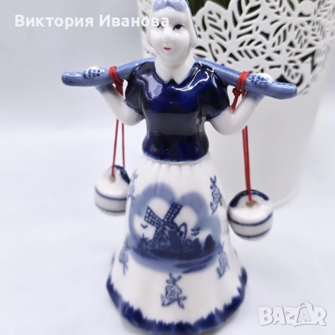 Порцеланова фигура Делфт, снимка 2 - Други ценни предмети - 54177881