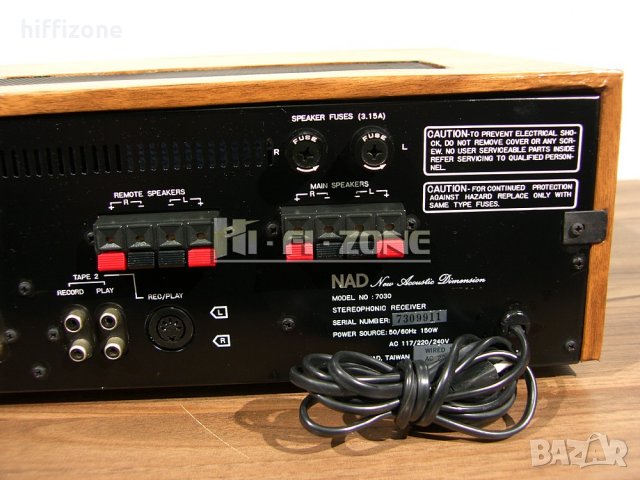 РЕСИВЪР Nad model 7030, снимка 8 - Ресийвъри, усилватели, смесителни пултове - 38953238