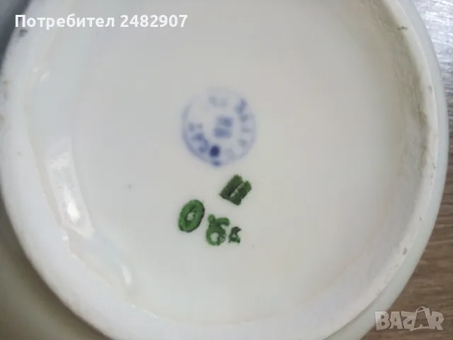 Комплект стари порцеланови купи - 6 бр. , снимка 11 - Сервизи - 48480369