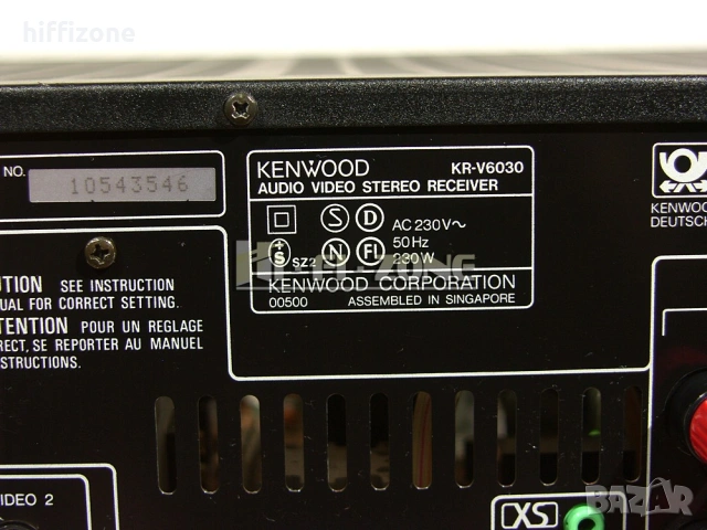 Ресивър   Kenwood kr-v6030 , снимка 9 - Ресийвъри, усилватели, смесителни пултове - 54080057