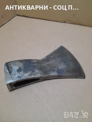 Стара Немска Брадва Топор 1.300кг. Номер 13., снимка 2 - Антикварни и старинни предмети - 48299844