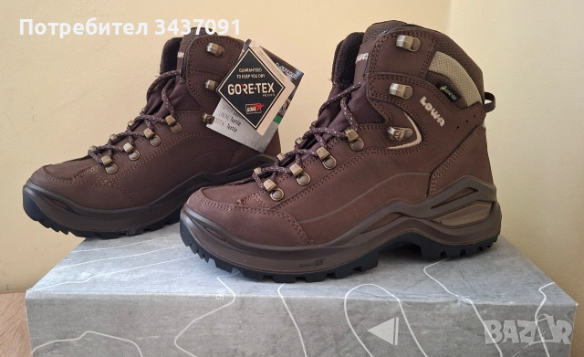Lowa Дамски обувки за трекинг Renegade EVO GTX MID Ws, espresso/anthracite, снимка 5 - Маратонки - 53369298