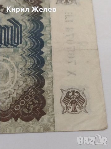 Райх банкнота - Германия - 5000 марки / 1922 година - 17973, снимка 9 - Нумизматика и бонистика - 31031268