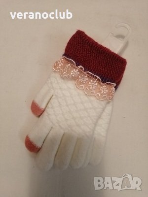 Луксозни детски ръкавици , снимка 5 - Ръкавици - 35204795