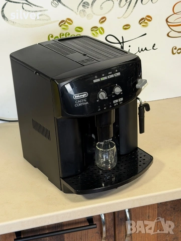 Кафемашина кафе автомат delonghi caffe cortina с гаранция, снимка 8 - Кафемашини - 53941674