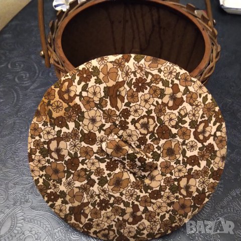 КОШНИЦА РЪЧНА ИЗРАБОТКА ВИНТИДЖ, снимка 10 - Декорация за дома - 39024438