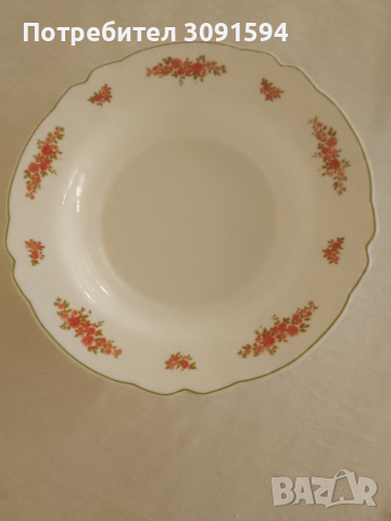 Порцеланова чиния arc arcopal France, снимка 6 - Антикварни и старинни предмети - 44598612