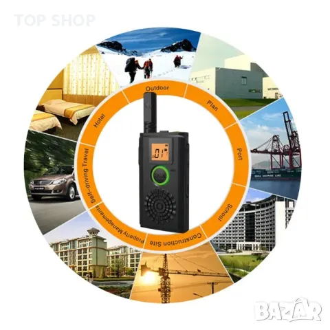 Звънец 5 км обхват с два мобилни приемника- радиостанции CRONY T-368D, снимка 3 - Други - 49156952