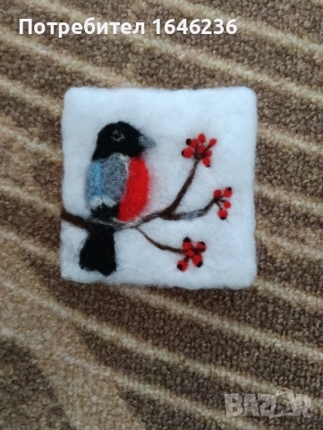 Сувенири ръчно изработени с техниката иглонабиване