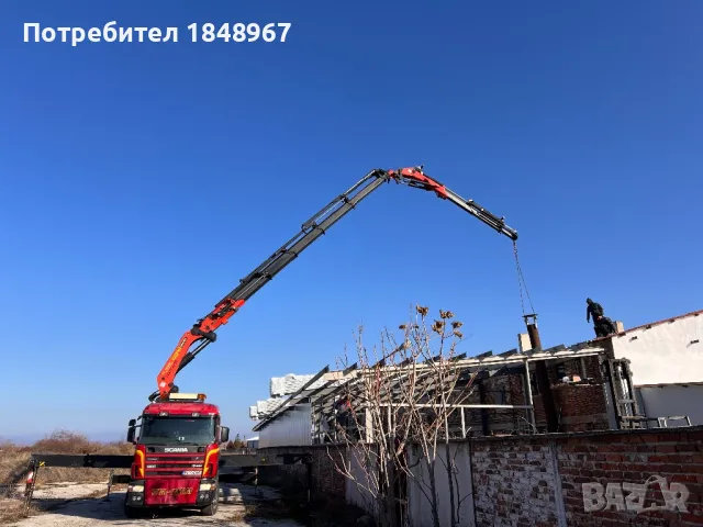 Услуги с Автокран и камион с кран, снимка 8 - Индустриална техника - 47468539