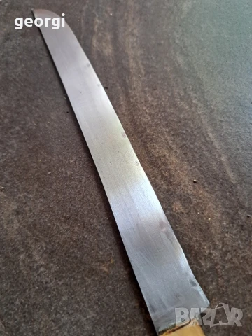 стар нож с чирени от кост, снимка 3 - Ножове - 50862088