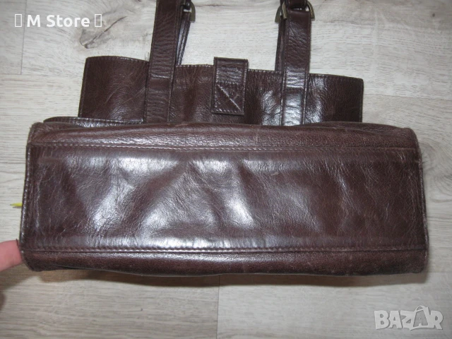 Mulberry дамска чанта естествена кожа, снимка 11 - Чанти - 51013805