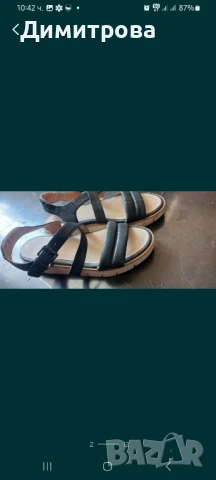 Дамски сандали Bata 40 номер, снимка 2 - Сандали - 51136864