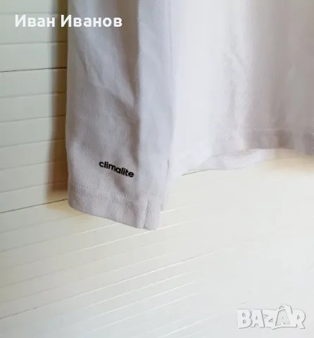 Оригинална фланелка с яка Adidas, снимка 2 - Тениски - 50399338