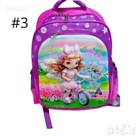 Детска раница с цветен дизайн и различни илюстрации, снимка 14 - Други - 52852169