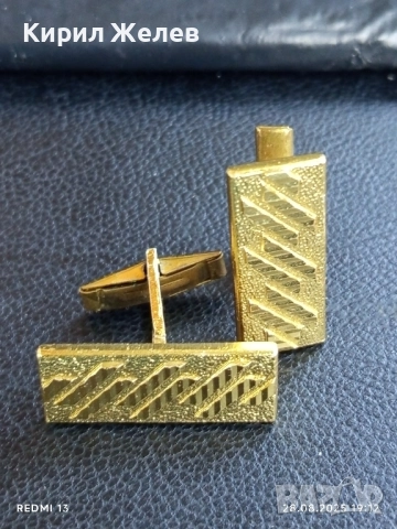 Много красиви бутонели ръкавели позлатени ретро за КОЛЕКЦИОНЕРИ 21263, снимка 5 - Други ценни предмети - 51526465