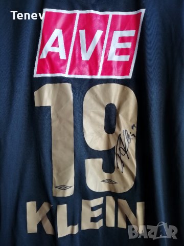 LASK Florian Klein мачова футболна тениска тениска фланелка с автограф 