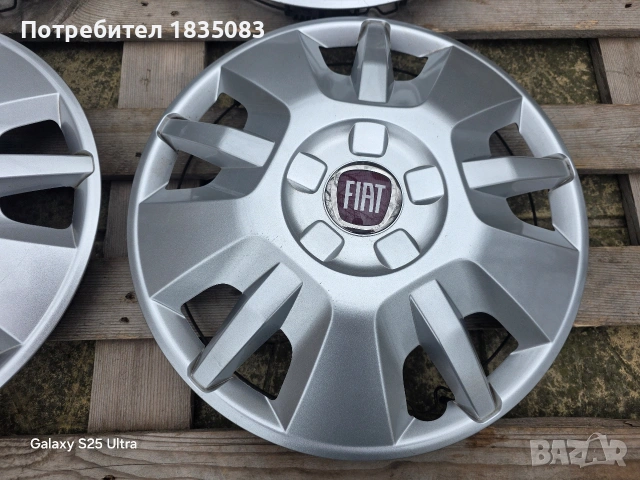 Оригинални тасове Fiat Ducato 15 цола, снимка 4 - Аксесоари и консумативи - 53969262