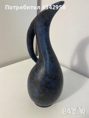 Ü Keramik vase Germany 1950-1959 г, снимка 3 - Антикварни и старинни предмети - 49135275